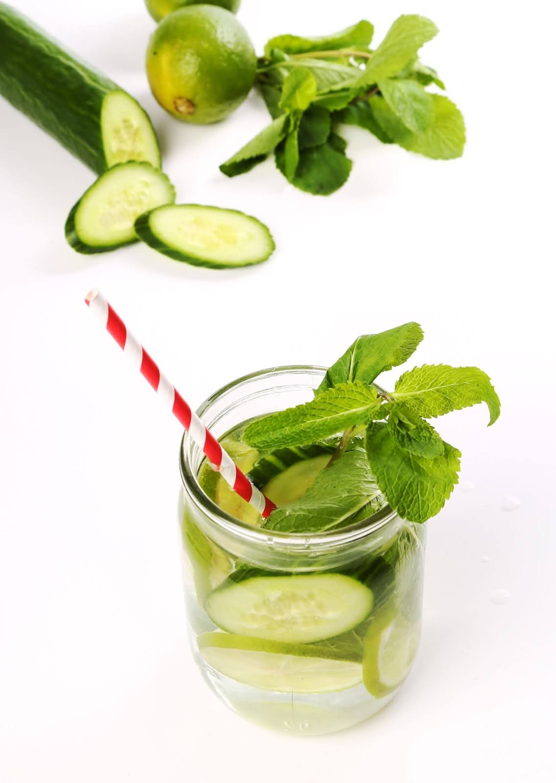 Cucumber Basil Spritzer
