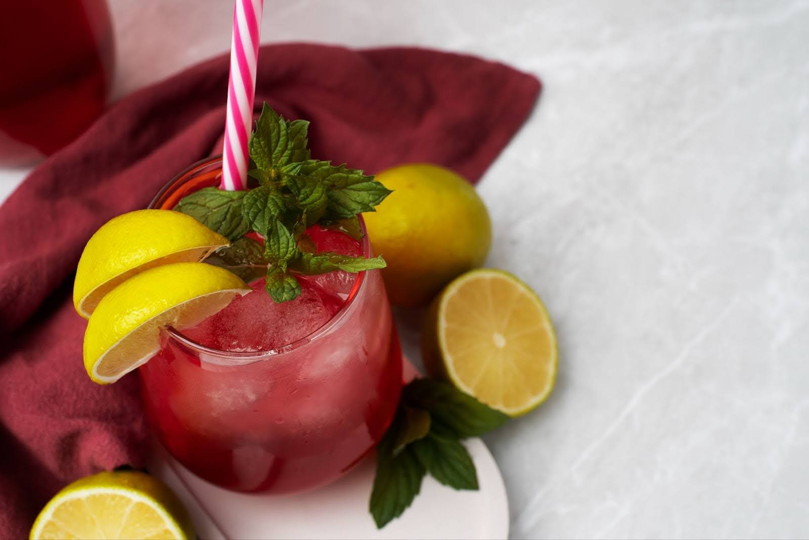 Lemon Cranberry Mocktail