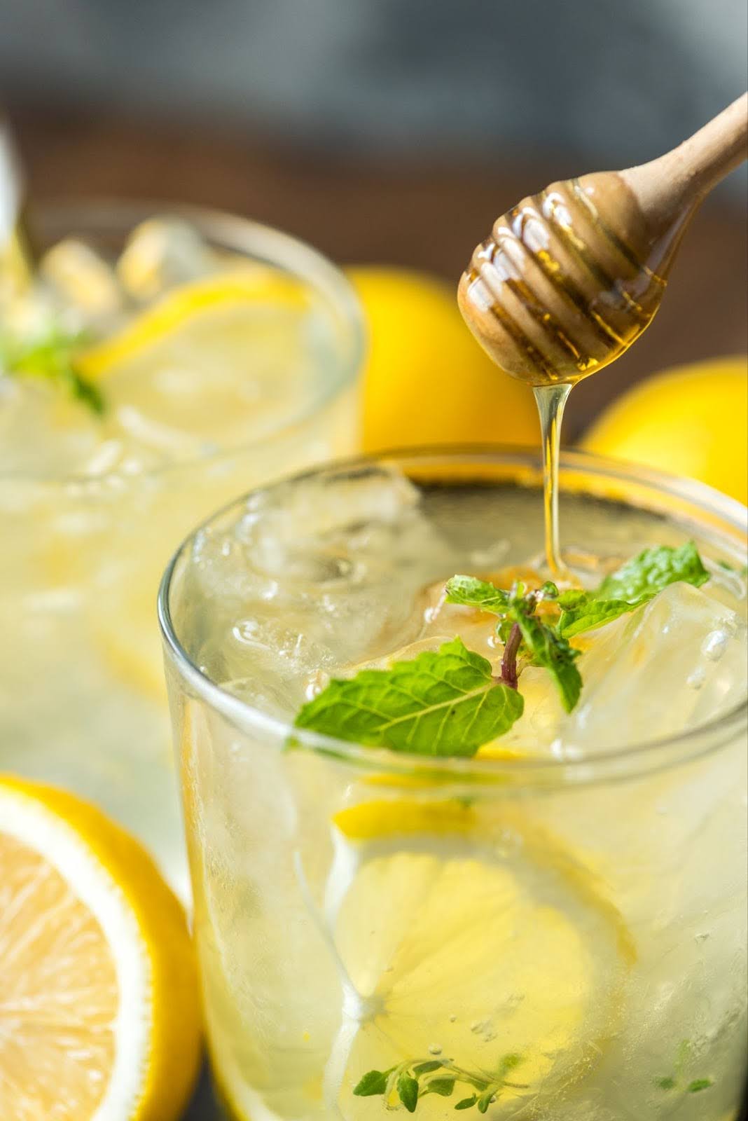 Fancy Hot Honey Lemon Mocktail