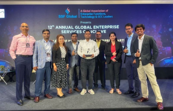 Delivering Business Impact through Effective Digital Transformation Award